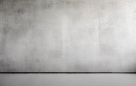 Blank concrete white wall texture backgroundの素材