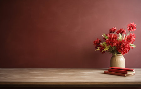 Education day arrangement on a table with copy spaceの素材