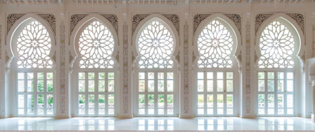 Ramadan Kareem background illustrationsの素材