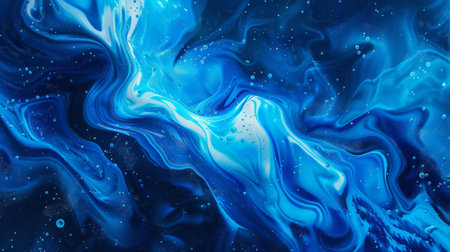 Multicolor digital abstract creative background from curved lines. Illustrationの素材