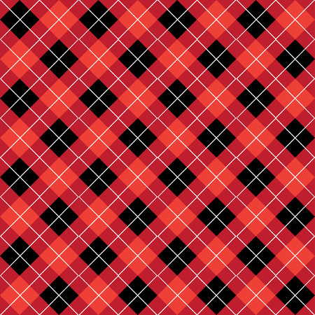 Argyle Seamless Patternのイラスト素材