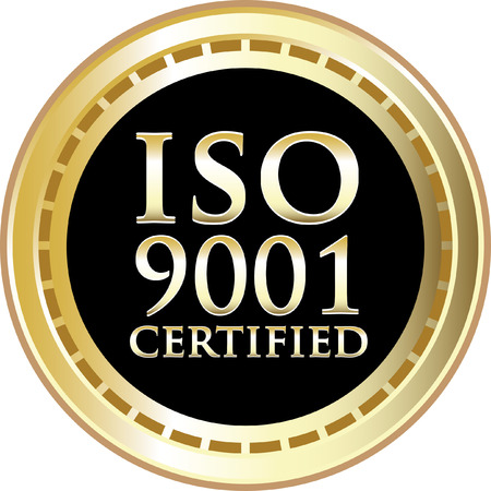 ISO 9001 Iconのイラスト素材