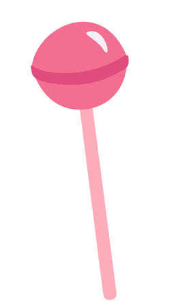 Vector illustration of lollipop. Isolated on white background.のイラスト素材