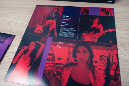 Subcarpathia, Poland - February 2023, Amy Winehouse At The BBC Limited 3LP Released 2012 - Vinyl Record Collection Cover, beautiful longplayのeditorial素材