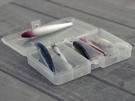 Fishing box luresの写真素材