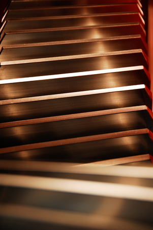 Ship gear-wheel mechanical parts gear pinion connection closeupの写真素材