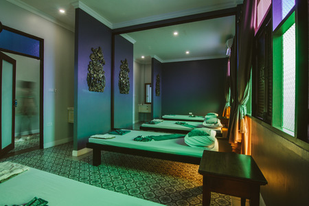 Chiang Rai, Thailand - April 16, 2016: Baan Chonsuwana spa treatment centre in Chiang Rai.のeditorial素材