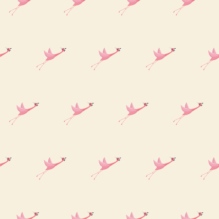 Flamingo seamless pattern.のイラスト素材