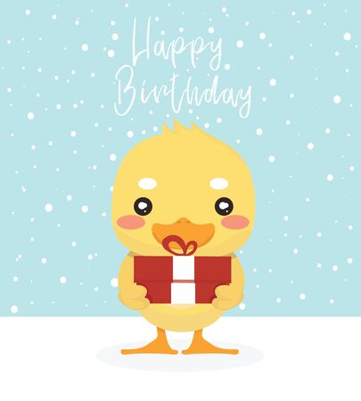 Greeting card with animals vector illustration.
のイラスト素材