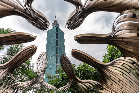 Taipei 101 skyscraper, The tallest building of Taiwan