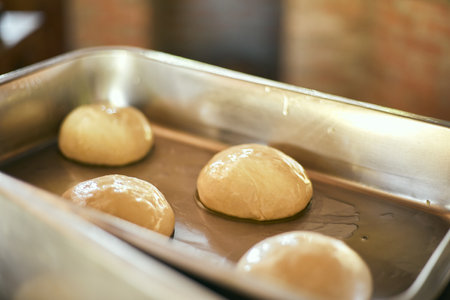 soft dough , Pizza Dough Base.の写真素材