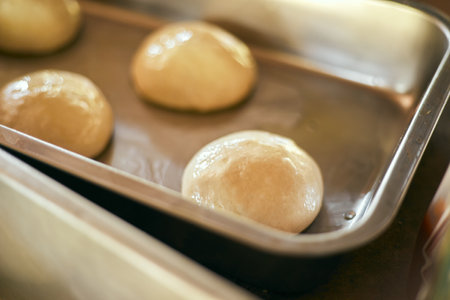 soft dough , Pizza Dough Base.の写真素材