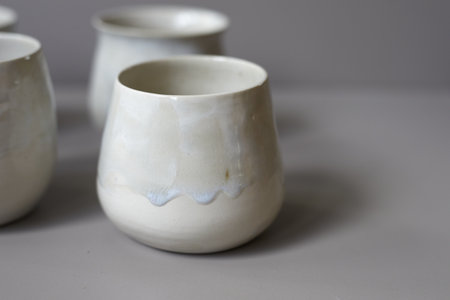 Set of Ceramic, stylish tableware, table decor and food menu concept.の写真素材