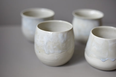 Set of Ceramic, stylish tableware, table decor and food menu concept.の写真素材