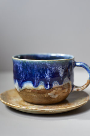 Set of Ceramic, stylish tableware, table decor and food menu concept.の写真素材