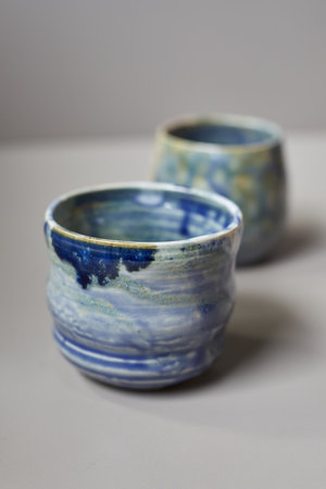 Set of Ceramic, stylish tableware, table decor and food menu concept.の写真素材