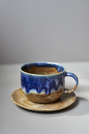 Set of Ceramic, stylish tableware, table decor and food menu concept.の写真素材
