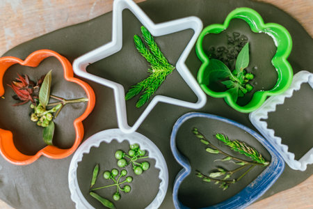 Ceramic workshop. The process of creating pottery.Â の写真素材