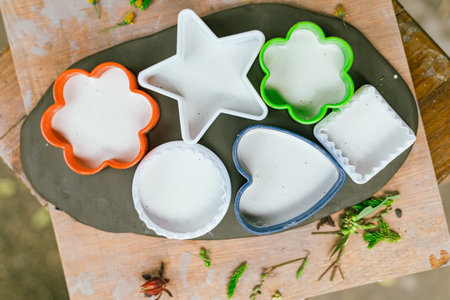Ceramic workshop. The process of creating pottery.Â 