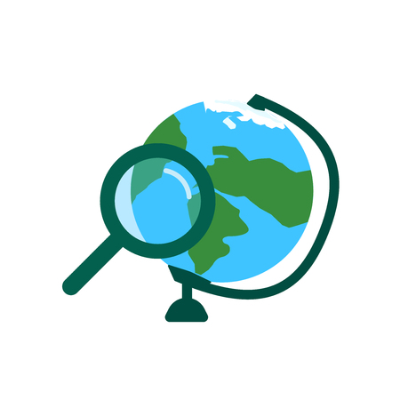 Search icon vector isolated on white background for your web and mobile app design, Search logo conceptのイラスト素材
