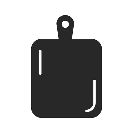 Kitchen board icon vector isolated on white background for your web and mobile app design, Kitchen board logo conceptのイラスト素材