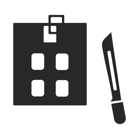 Kitchen board icon vector isolated on white background for your web and mobile app design, Kitchen board logo conceptのイラスト素材