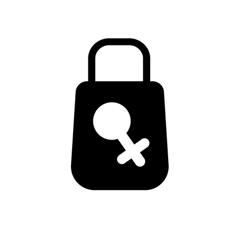 Bag icon vector isolated on white background for your web and mobile app design, Bag logo conceptのイラスト素材