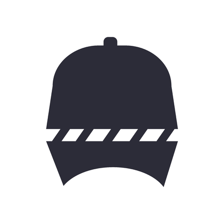 Baseball cap icon vector isolated on white background for your web and mobile app design, Baseball cap logo conceptのイラスト素材