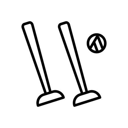 Broom icon vector isolated on white background, Broom transparent sign , linear symbol and stroke design elements in outline styleのイラスト素材