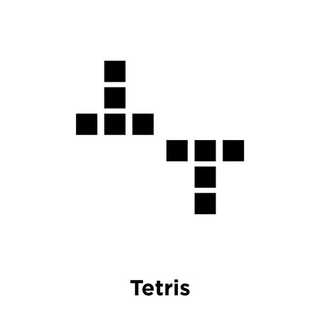 Vector of Tetris icon vector isolated on - ID:1-111522666 - Royalty ...
