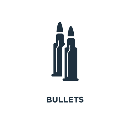 Bullets icon. Black filled vector illustration. Bullets symbol on white background. Can be used in web and mobile.のイラスト素材