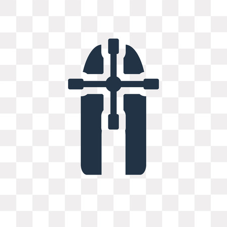 Windmill vector icon isolated on transparent background, Windmill transparency concept can be used web and mobileのイラスト素材