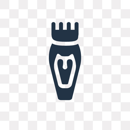 Electric Shaver vector icon isolated on transparent background, Electric Shaver transparency concept can be used web and mobileのイラスト素材