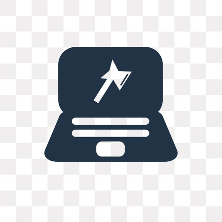 Mining vector icon isolated on transparent background, Mining transparency concept can be used web and mobileのイラスト素材