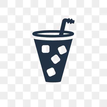Cocktail vector icon isolated on transparent background, Cocktail transparency concept can be used web and mobileのイラスト素材