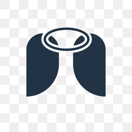 Angel vector icon isolated on transparent background, Angel transparency concept can be used web and mobileのイラスト素材