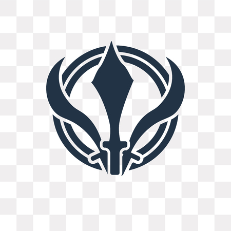 Sikhism vector icon isolated on transparent background, Sikhism transparency concept can be used web and mobileのイラスト素材