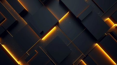 Minimalistic Geometric Abstract Texture in Dark Huesの素材