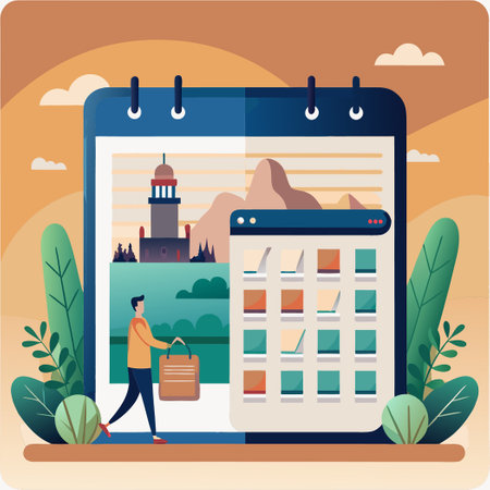 Comprehensive Wireframe for Optimizing Event Detail Pages for Accessibility and User Engagementのイラスト素材