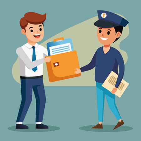 Confidential Intelligence Documents Transferred in a Stealthy Operationのイラスト素材