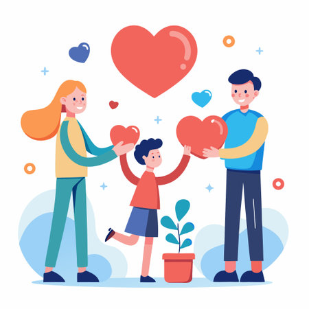 People's Understanding of Charity and Donation: A Heartfelt Perspectiveのイラスト素材