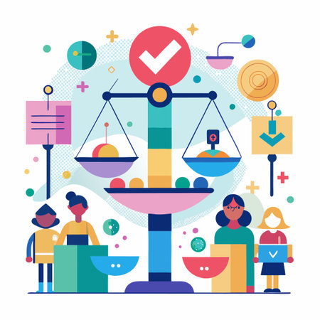 Visualizing Equality and Equity: Abstract Concepts Illustratedのイラスト素材