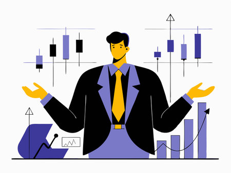 Versatile Vector Illustrations Featuring Male Character in Various Jack-Carrying Situationsのイラスト素材