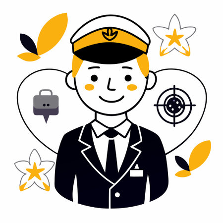 Artistic Concept of an Ambassador Engaging in Diplomatic Conversationのイラスト素材