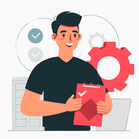 Visual Guide to Agile Methodology Concepts for Software Developmentのイラスト素材