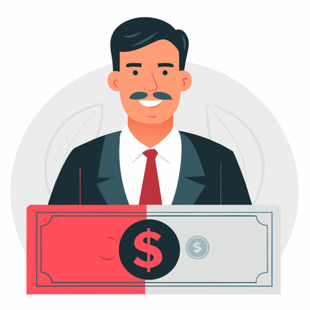 Conceptual Illustration of Banknote Design with Unique Features and Symbolsのイラスト素材