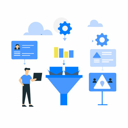 Data Extraction: The Key to Unlocking Valuable Insights from Raw Dataのイラスト素材