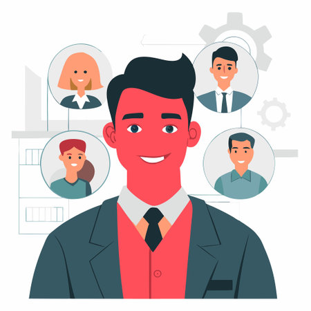 Conceptual Illustration Depicting the Power of Visual Communicationのイラスト素材