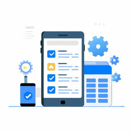 Comprehensive Illustration of Mobile Testing Concepts and Practicesのイラスト素材