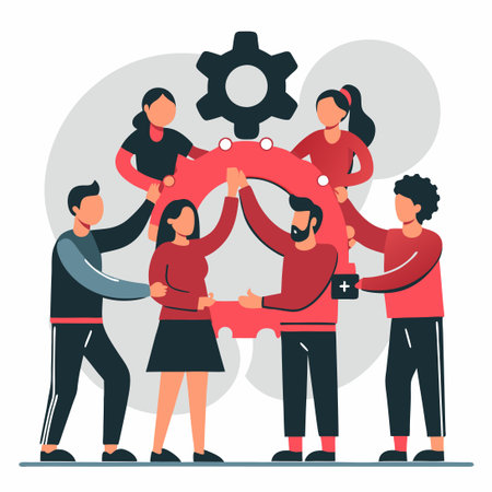 Teamwork and Collaboration Bringing Diverse Cogs Together